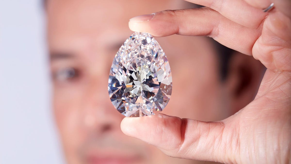 This $30 Million White Diamond Is The Largest To Ever Appear At Auction