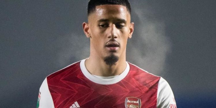 William Saliba casts doubt over Arsenal future
