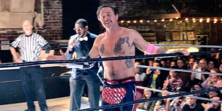 Former WCW World Heavyweight Champion David Arquette.