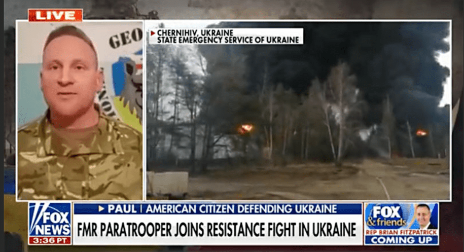 Fox praises Texas neo-Nazi volunteering to fight for Ukraine