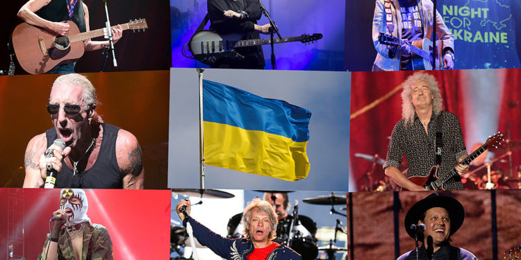 How Rockers Are Rallying Support for Ukraine