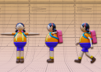 walk cycle animation