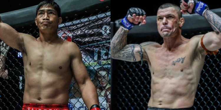 Eduard Folayang (left) isn't bothered with John Wayne Parr's (right) pedigree heading into their Muay Thai fight at ONE X. [Photo ONE Championship]