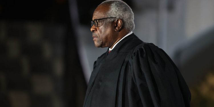 Justice Clarence Thomas Hospitalized With ‘Flu-Like’ Symptoms, Expects To Be Released Soon