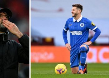 Adam Lallana played for the Reds under Jurgen Klopp