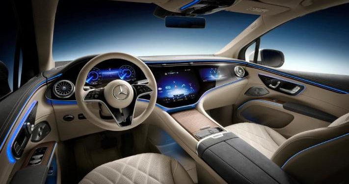 Mercedes-Benz shows off the interior of the 2023 EQS SUV – TechCrunch