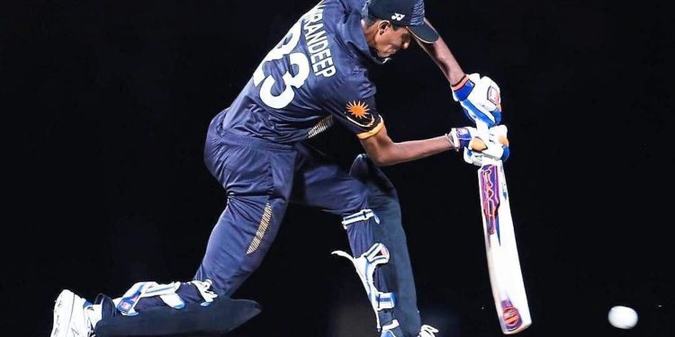 Virandeep Singh in action (Image Courtesy: The Star)