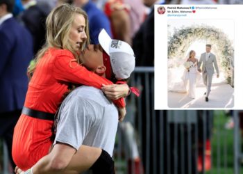 Patrick Mahomes and Brittany Matthews get married in lavish Hawaiian wedding