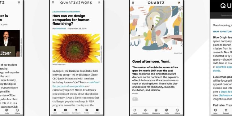 G/O Media Buys Business Site Quartz