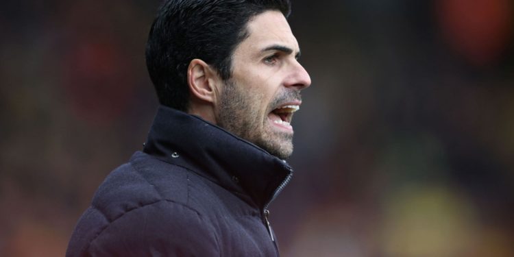 Arsenal manager Mikel Arteta is eager to secure a top-four finish.