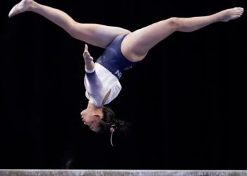 College Gymnastics Championships Get All-Around Lift of Lee’s Gold