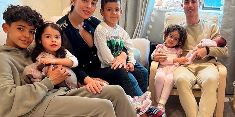 Cristiano Ronaldo's daughter home with family after twin's death