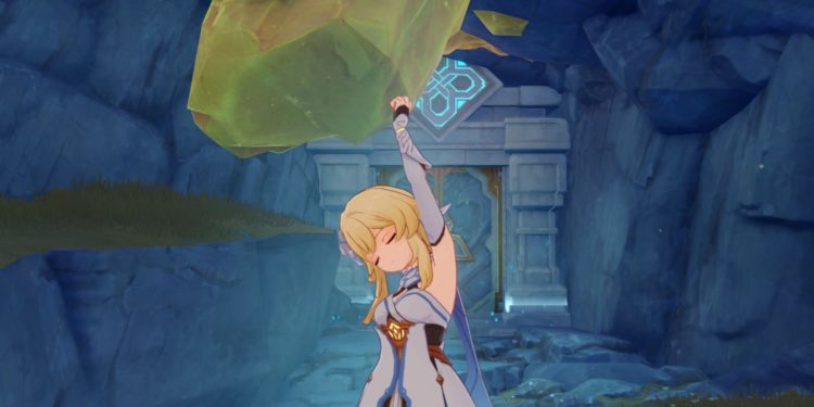 How unlocking the Lost Valley Domain looks like in the game (Image via miHoYo)
