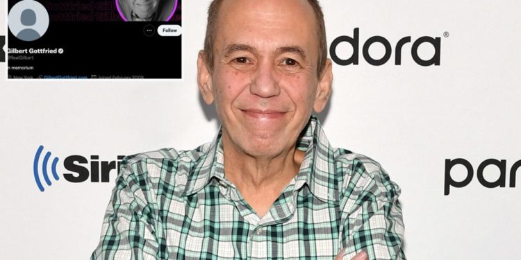 Gilbert Gottfried's Twitter allegedly hacked hours after death