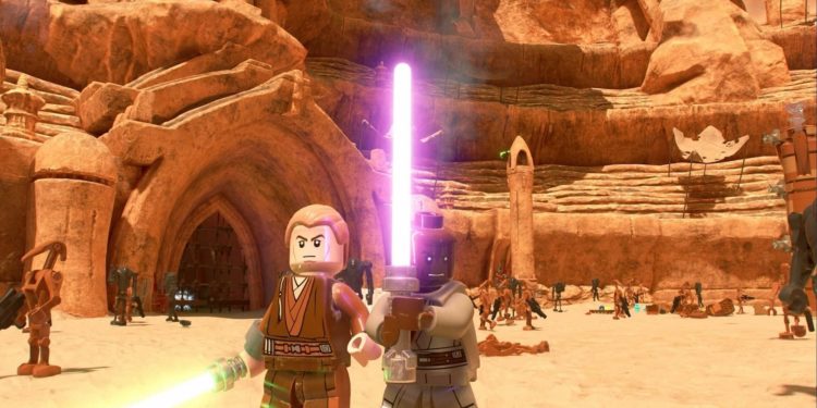 Lego Star Wars: The Skywalker Saga takes players through all of the iconic moments (Image via TT Games)