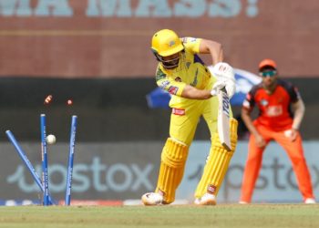 CSK opener Ruturaj Gaikwad has struggled for runs. Pic: IPLT20.COM