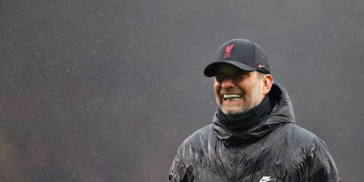 Reds boss Jurgen Klopp looks on during a match