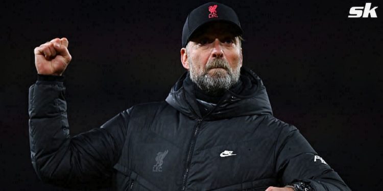 Liverpool boss Jurgen Klopp celebrates after a game