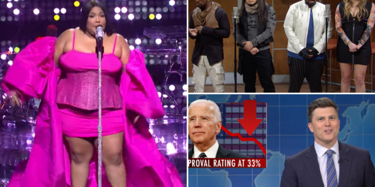 Lizzo performs double duty as 'SNL' host and musical guest