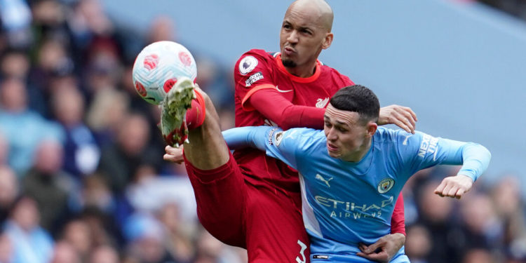 Manchester City Ties Liverpool, Defending Its Turf and Its Lead