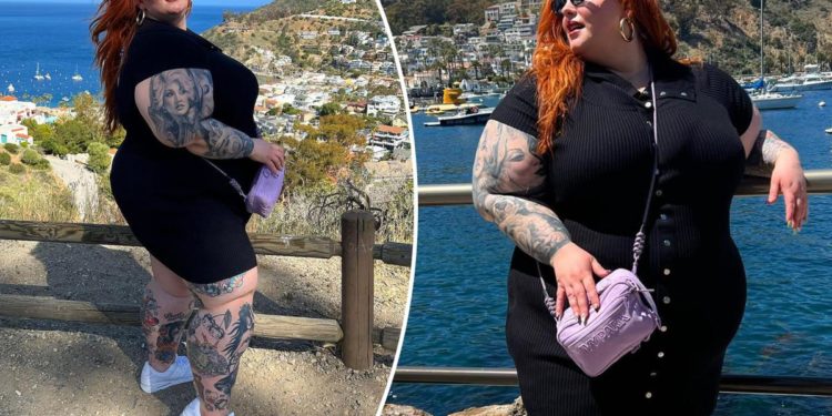 Model Tess Holliday 'really struggling' with body image