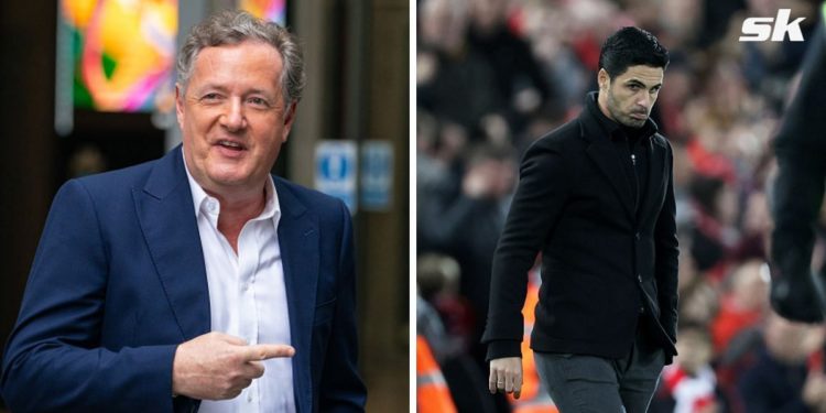 Piers Morgan believes Arsenal should sack Mikel Arteta and hire Patrick Vieira