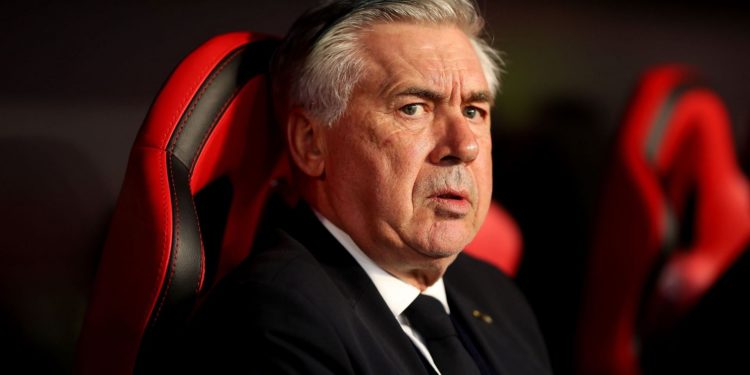 Real Madrid manager Carlo Ancelotti.