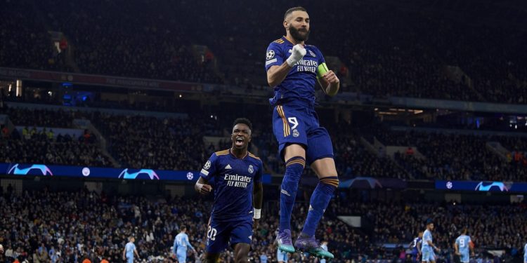 Real Madrid lost 4-3 to Manchester City in the first leg of the Champions League semi-finals.
