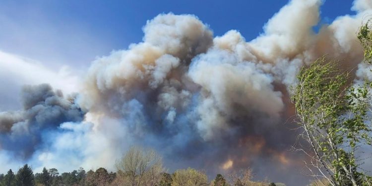 Southwest wildfires force evacuations, tighten resources – The Denver Post