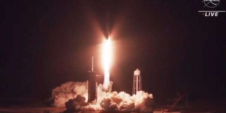 SpaceX Crew-4 astronauts on their way to space station
