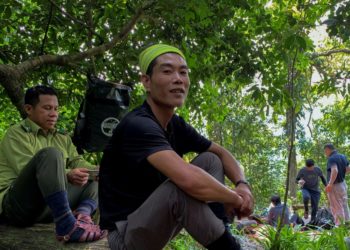 Illegal loggers in Vietnam train as jungle tour guides