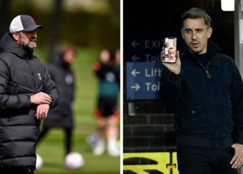 Liverpool manager Jurgen Klopp on Gary Neville's comments after Manchester United game.