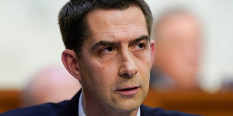 Twitter Users Think Sen. Tom Cotton's Vision Of A Dystopian America Sounds Wonderful