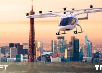Watch Volocopter’s full-size prototype air taxi take its very first flight