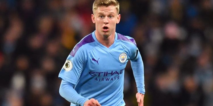Arteta eyes Man City defender Oleksandr Zinchenko