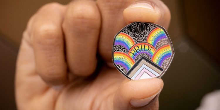 UK reveals rainbow 50p coin to mark 50th anniversary of Pride