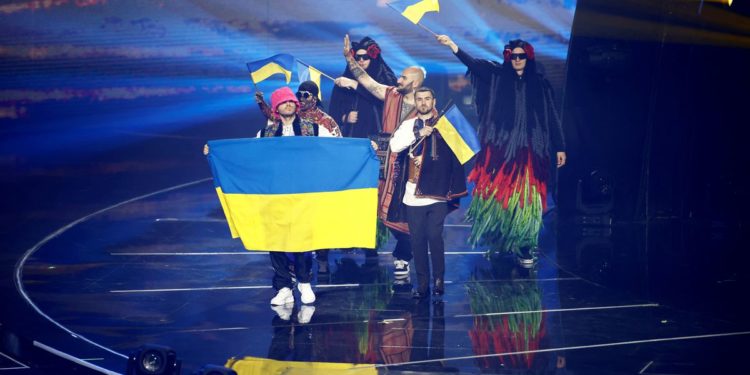 Ukraine band makes plea for Mariupol at Eurovision final