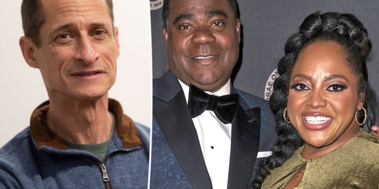 Anthony Weiner takes jabs at Tracy Morgan's Friars Club Roast