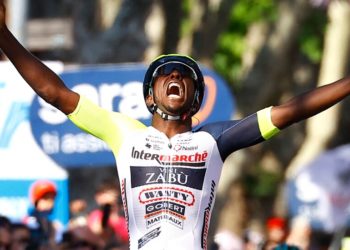 Biniam Girmay Becomes First Black African to Win a Grand Tour Stage