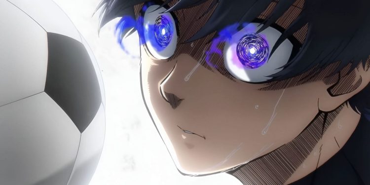 Protagonist Yoichi Isagi in the new Blue Lock trailer (Image via Eight Bit)