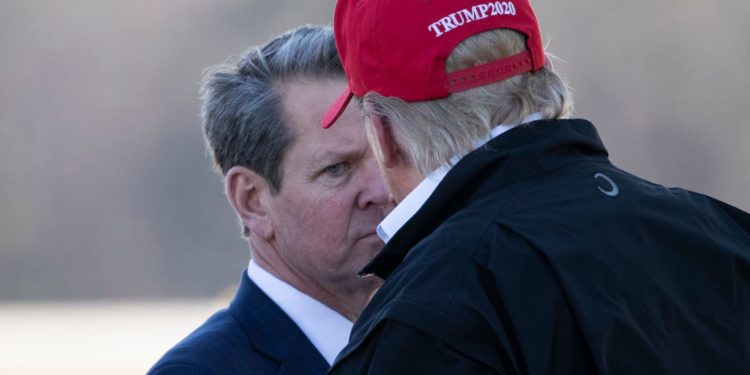 Brian Kemp Appears On Track To Hand Trump His Highest Profile Endorsement Loss