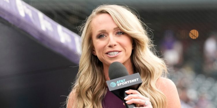 Colorado Rockies TV Reporter Gets Hit In Head By Foul Ball