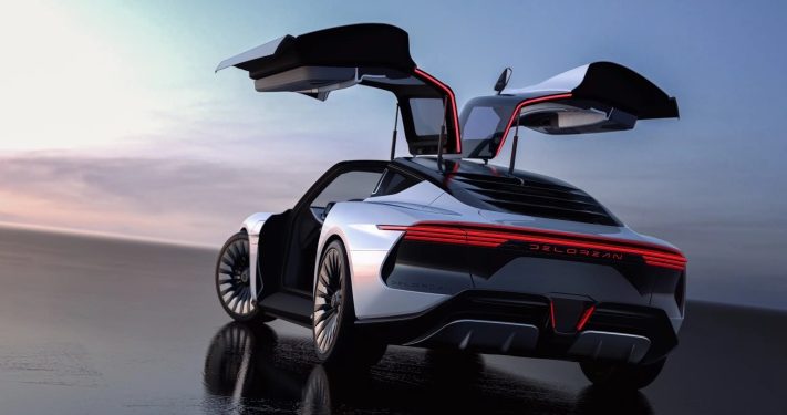 DeLorean reveals Alpha 5, a performance EV with Back to the Future vibes – TechCrunch