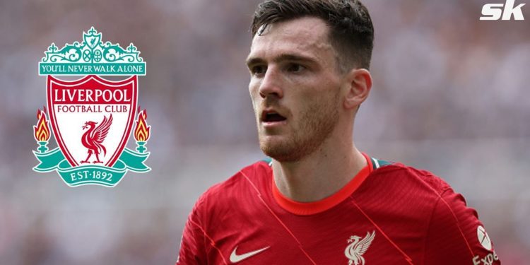 Liverpool defender Andrew Robertson