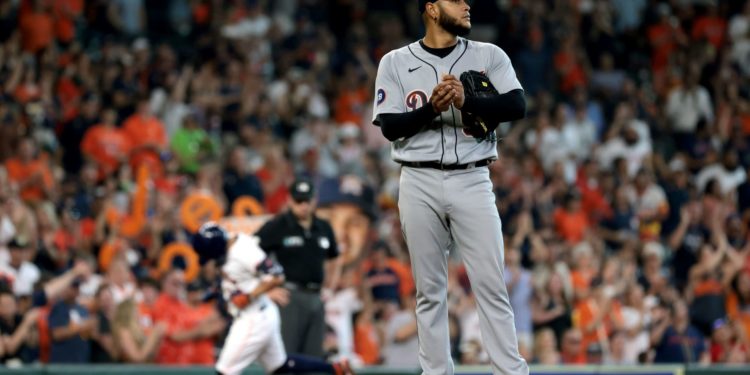 Detroit Tigers SP Eduardo Rodriguez got rocked in the first inning of Wednesday's game against the Tampa Bay Rays.