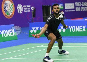 Indian badminton player HS Prannoy. (PC: BAI)