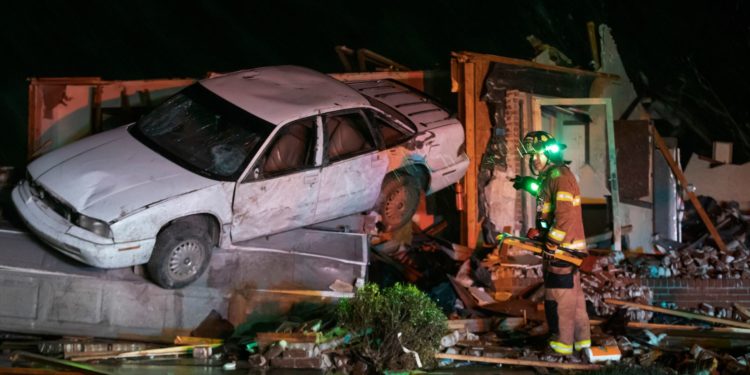 Homes 'Completely Blown Away' By Suspected Tornado In Kansas