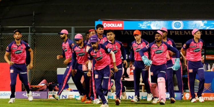 Rajasthan Royals during their match against Kolkata. Pic: IPLT20.COM