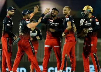 Royal Challengers Bangalore in action in IPL 2022. (P.C.:iplt20.com)