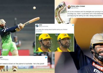 Dinesh Karthik's 30*(8) powered RCB to 192/3. (P.C.:iplt20.com)